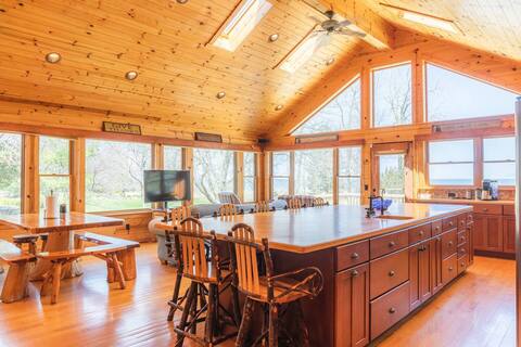 Sand Point Log Cabin
