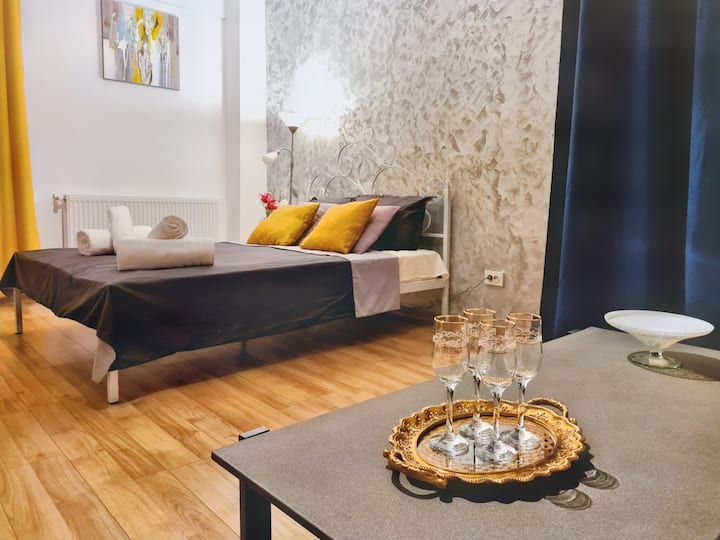 Ultracentral 5*new luxury. Free park Serviced apartments for Rent in