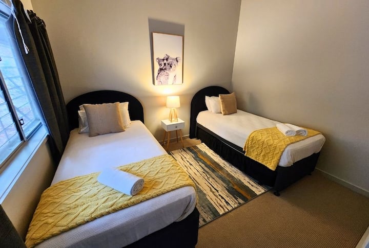 Vitanda vya mtu mmoja chumba cha kulala cha 2