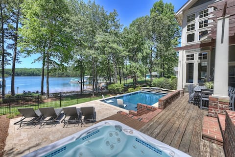 Pool, Hot Tub, Dock & Garage Game Room w/ Foosball