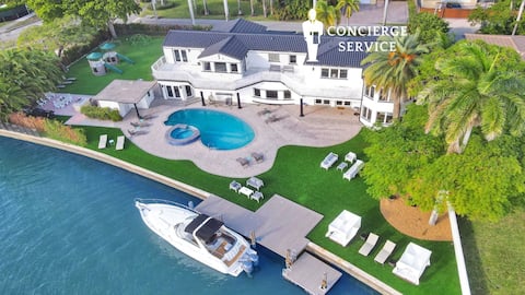 Intracoastal  6K+sf Beach Mansion Estate