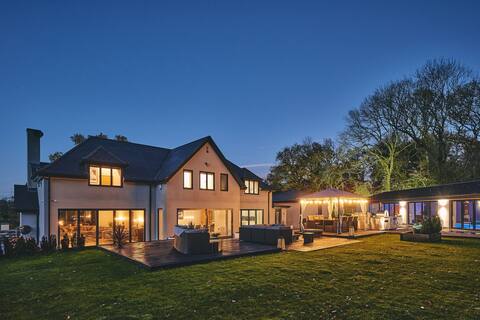 Luxury home with swimming pool and cinema room