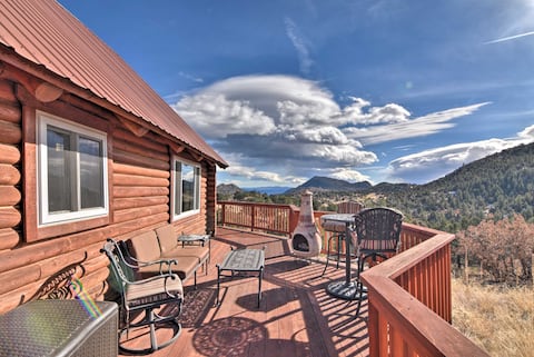 Remote Escape w/ Deck & Sweeping Mountain Views!
