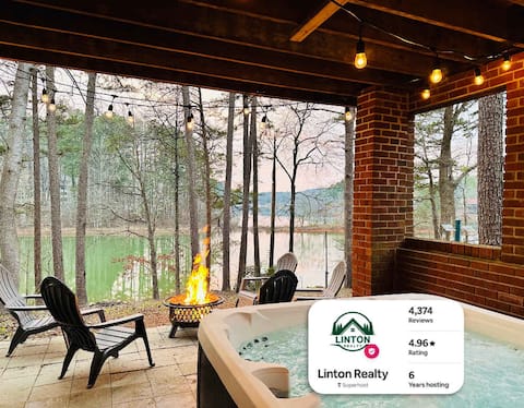 Havenly Lake House w/ Hot Tub & Private Dock!
