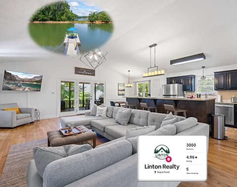 Havenly Lake House w/ Hot Tub & Private Dock!