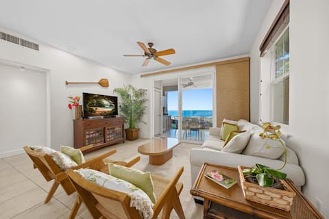 Ocean Front! New Furnishings and new paint in