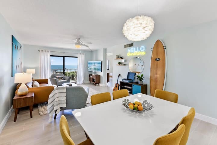 Oceanfront Condo W/ Stunning Views & Pool! - Cape Canaveral, FL