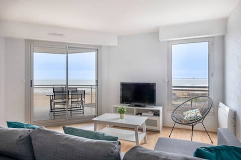 Very nice flat with sea view, in Pornichet