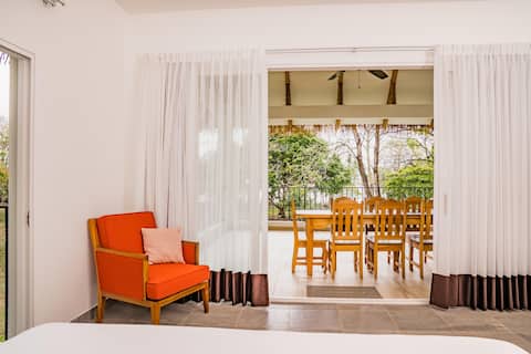 Beachfront house Full equipped with 3 bedrooms 2A