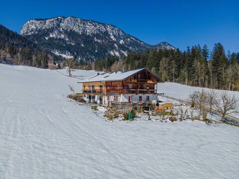 Flat with terrace in Itter opposite the ski lift