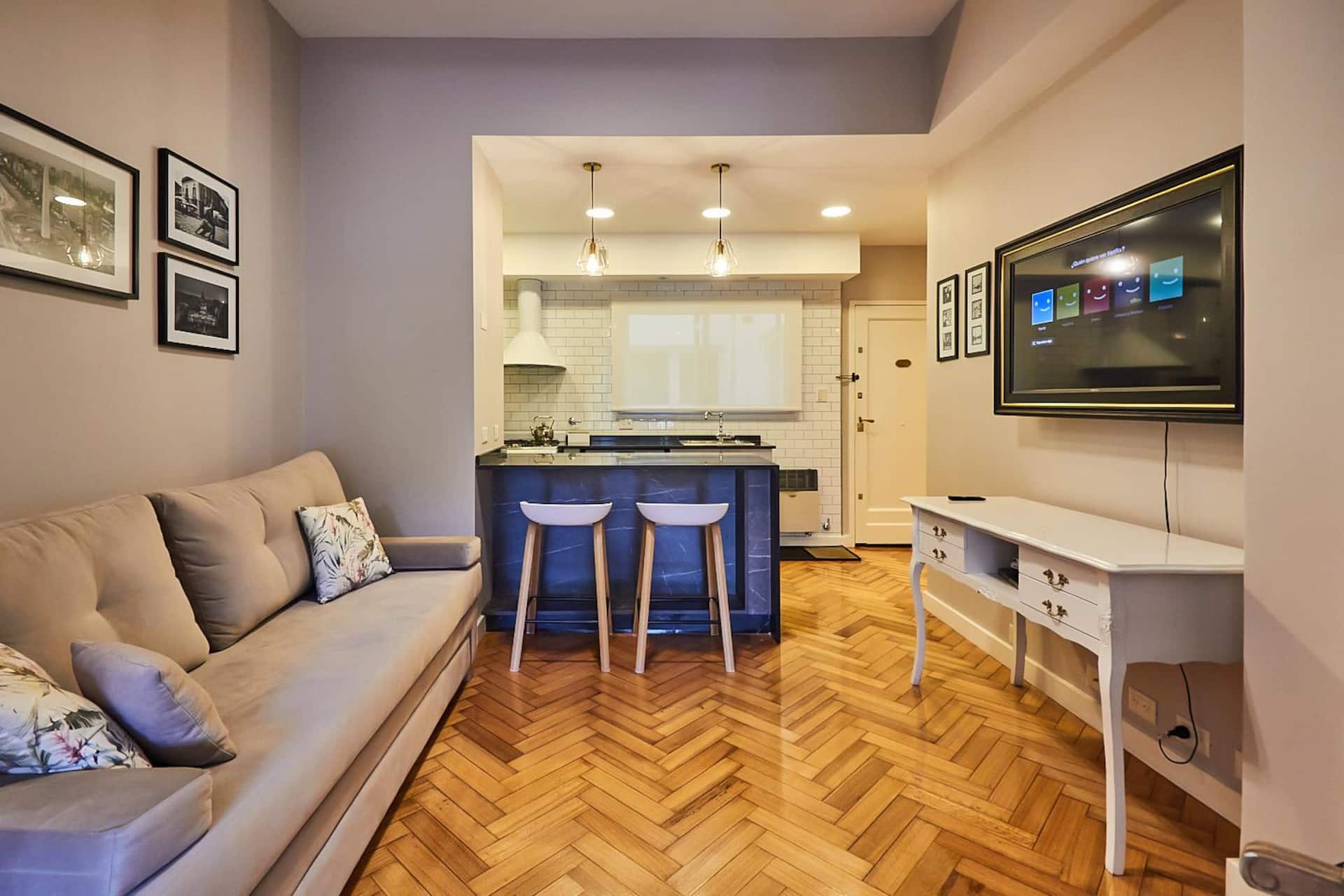 Квартира с 1 спальней в Recoleta с Wi‑Fi и Smart TV