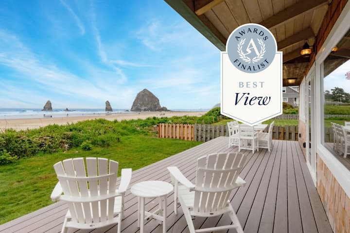 Oceanfront w/ Beach Access • Game Room | Driftaway - Houses for