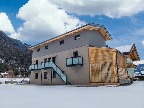 Group home of 3 apartments near the ski lift