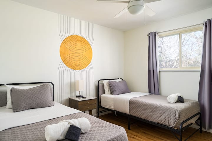 Chumba cha kulala cha juu cha TwinXL