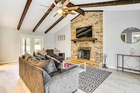 2 Mi to Lake: Home w/ Game Room, Pool & Fast WiFi!