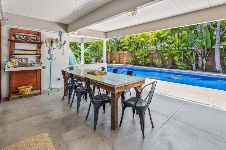 Lokomaika’i Kailua: Private Beach Access, Pool, AC gallery image 3