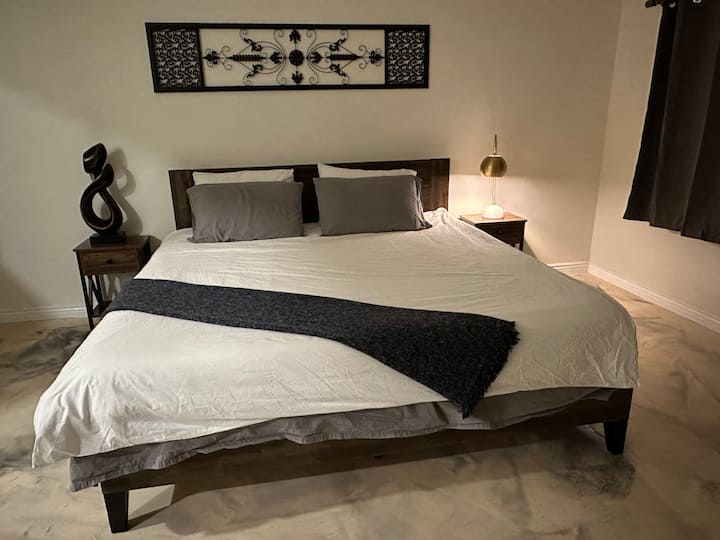 dormitorio #1 con cama tamaño king