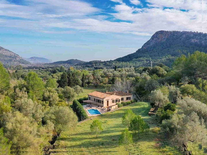 Can Bosch, Surrounded By Mountains With Pool - Mallorca