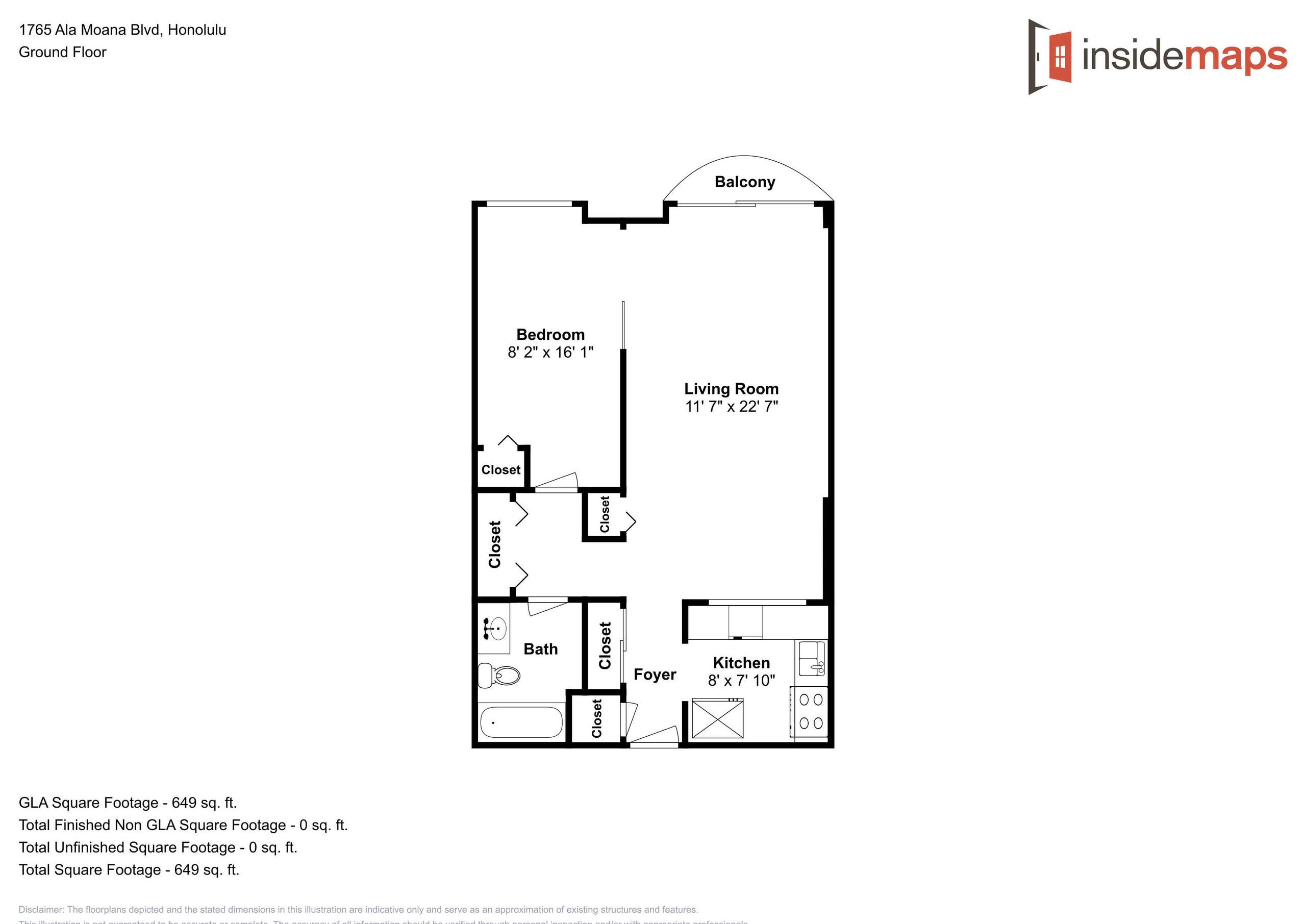 Condo in Honolulu · ★4.44 · 1 bedroom · 2 beds · 1 shared bath - Image 64