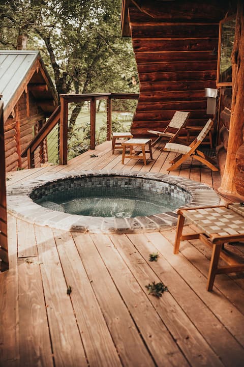 Juniper Cabin at Wilder and Pine Riverside Cabins