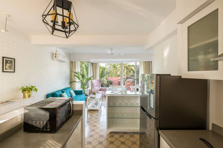 Fully equipped kitchen