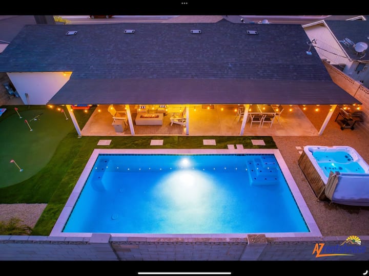 Oldtown Scottsdale Paradise+htdpool+puttgrn+casita - スコッツデール, AZ