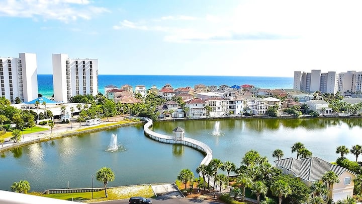 Gulf Views! Terrace At Pelican Beach 601! - Destin, FL