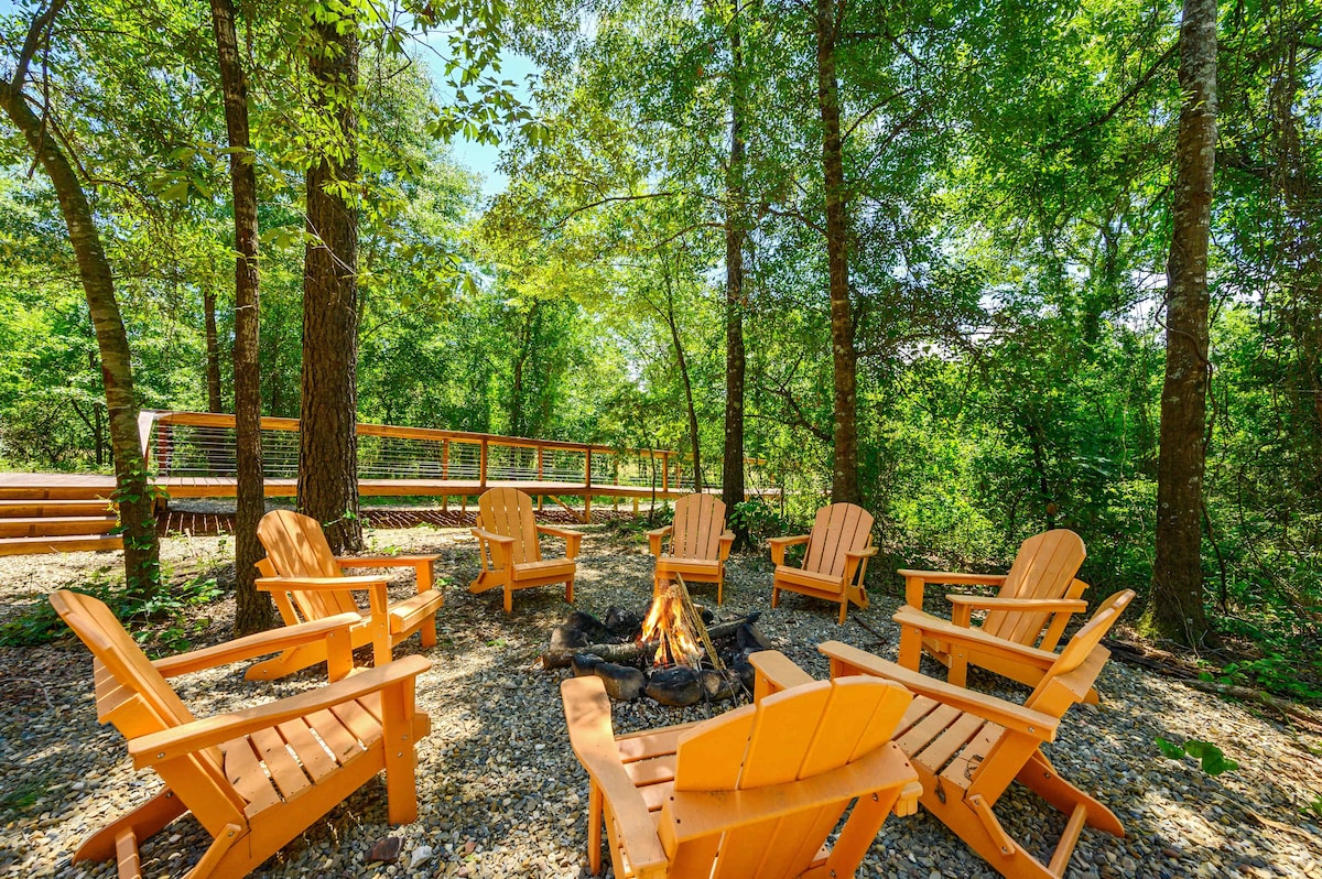 Enchanting Waterfront Cabin w/ Private Boardwalk! - Cabins for