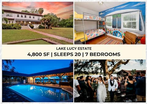 4,800 sf Estate | Pool, Lake, Weddings and Events