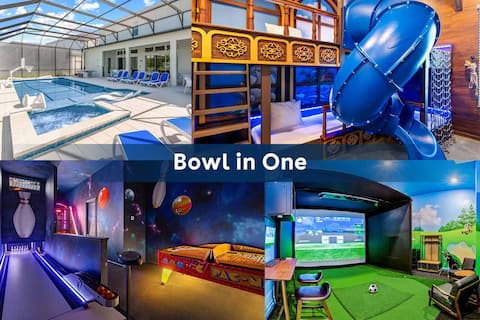 Villa by Villatel | Golf Simulator, Bowling, & Gym