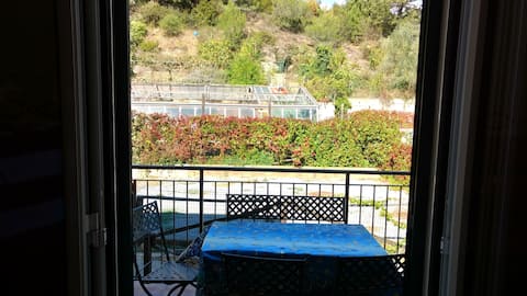 2 bedrooms appartement with furnished balcony and wifi at Villanova d'Albenga - 7 km away from the beach