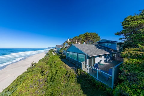 Panoramic Oceanfront Retreat and EV Charger