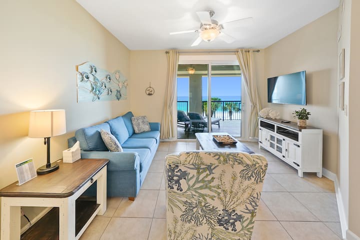 Grand Panama 407 Gulf Front Luxury + Beach Service - Panama City Beach, FL