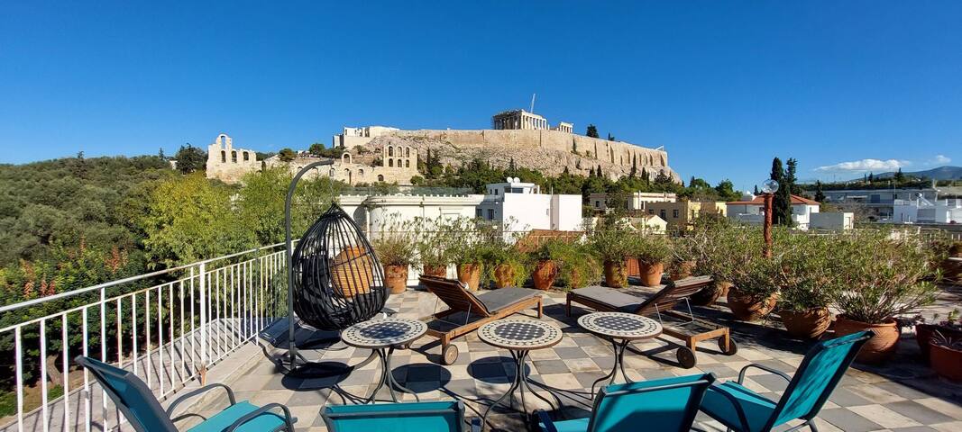 Stunning Acropolis view apartment gallery image 2