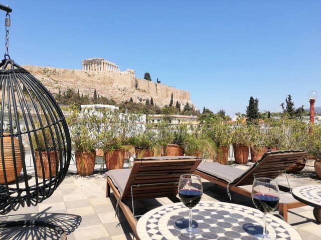 Stunning Acropolis view apartment gallery image 4