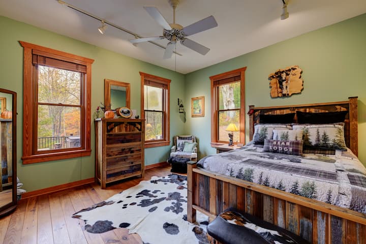 First floor master bedroom