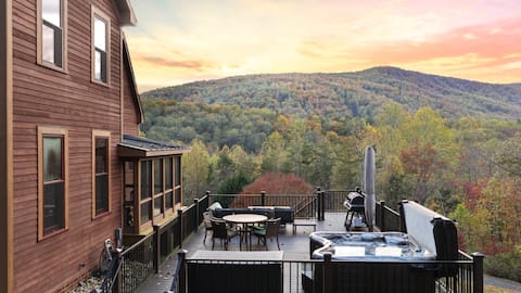 Private Luxury Cabin w/ Shenandoah Mountain Views