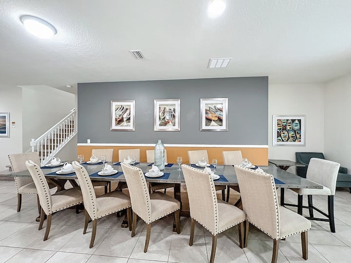 Dazzling 9br Villa With Pool& Spa, Close To Disney - Four Corners