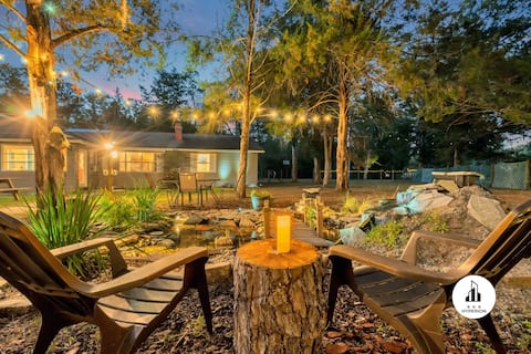 Uhost AI | Sleeps 15 Firepit Game Haven
