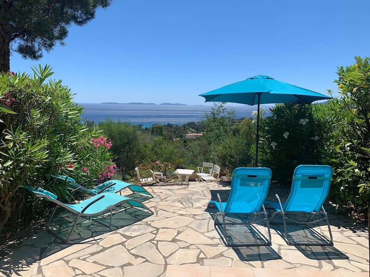 Gigaro - Mas 2 Chambres Avec Vue Mer - La Croix-Valmer