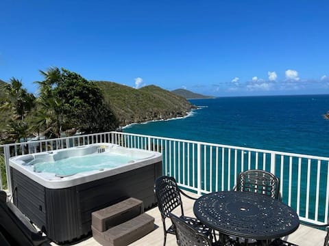 6 bdrms, pool & hot tub, Game Room, Ocean Views