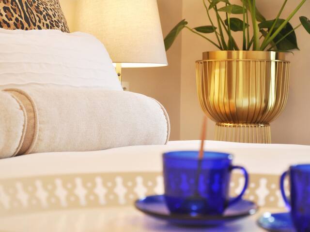 Deluxe with gardened tarrace