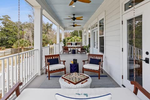 Spacious, Serene Estate | Hot Tub, Near Beach