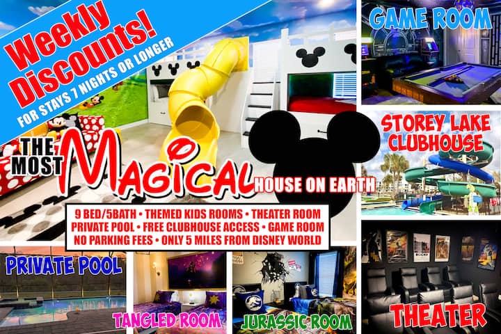 Magical Family Vacation Home near Disney World at - Houses for