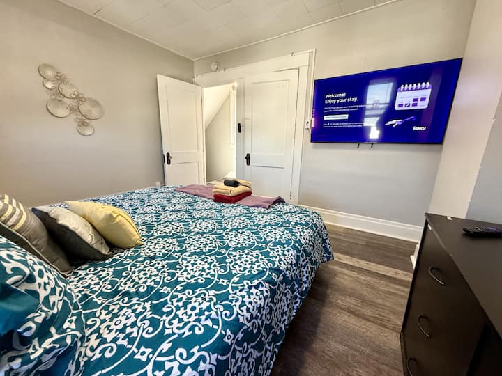Bedroom 1 - King on second floor