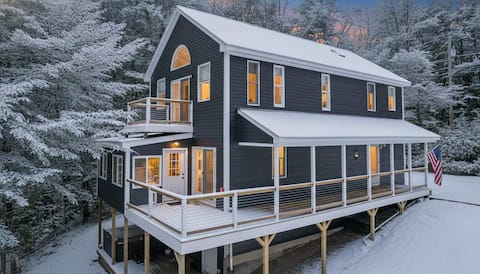 Serene 5-BR Near Pond, 15-min to Mt. Sunapee