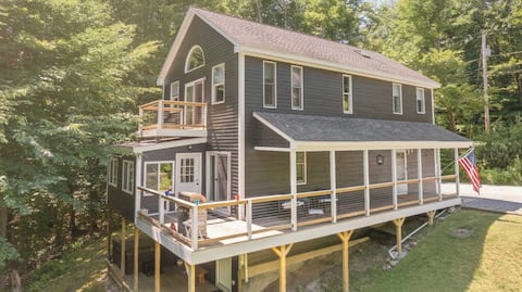 Serene 5-BR Near Pond, 15-min to Mt. Sunapee