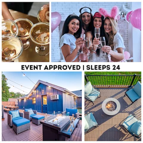 Event-Approved | Sleeps 24, Hosts 40 | Arcade & Ga