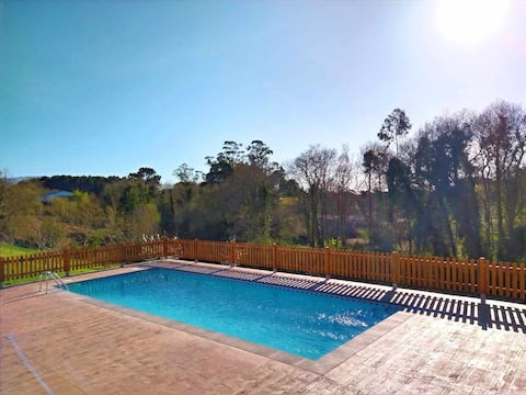 Apartment with pool in tourist complex