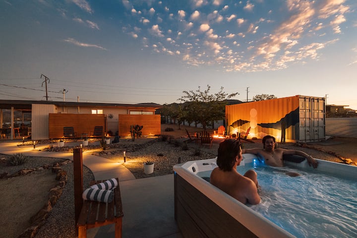 2BR Desert Cabin | Hot Tub | Near Park + Town - Cabins for Rent in